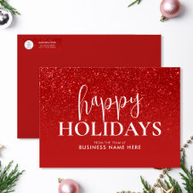 Modern Red Business Christmas & Holiday Season