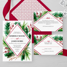 Ferns and Berries Wedding Collection