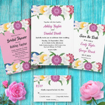 Romantic Colorful Roses Summer Floral Collection