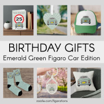 Birthday Gifts Emerald Green Figaro Car Edition
