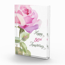 50th Anniversary Gifts for Catholic Nun Pink Rose