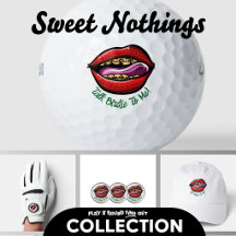 Funny Scramble Golf Talk Birdie To Me Skull Lips