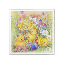 Easter napkins