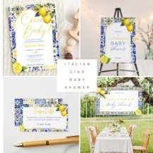 Ciao Baby Italian Lemon Baby Shower