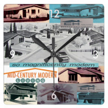 Retro Modern Clocks
