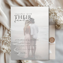Photo Wedding Invitations