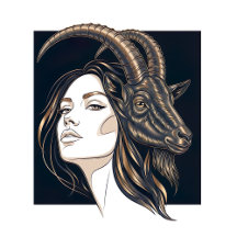 ♑Lady Capricorn: Elegant Custom Zodiac Gifts