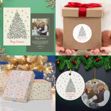 Scandinavian folk-art Christmas Tree and Stars