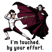 Vampire Hunter Fencing Duel