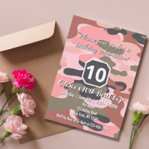 Stylish Modern Pink and Green Camouflage Gifts