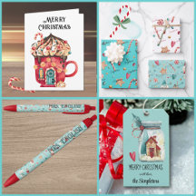 Christmas Magical Houses · Stationery & Gift Wrap