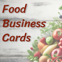 Food Business Cards