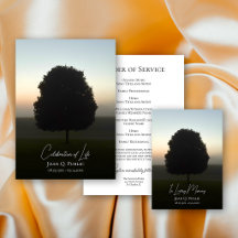 Tree at Sunrise Funeral Memorial