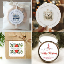 Christmas Holiday Stickers