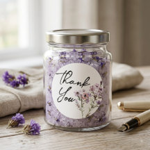Purple Flower Packaging