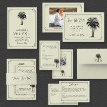 Vintage Palm Wedding Collection
