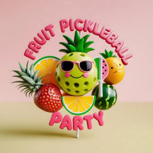 Fruit Pickleball Party 🍓🎾