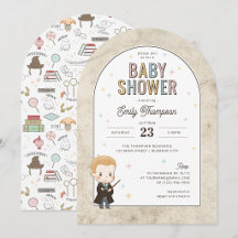 Harry Potter Chibi Draco Malfoy Wizard Baby Shower