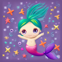 Super Cute Baby Mermaid