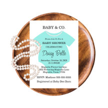 Turquoise Baby & Co. Baby Shower Collection
