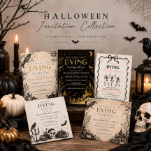 Elegant Gothic Halloween Party Collection