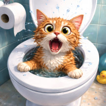 Funny Cats Faux Canvas Prints