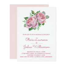 Pink Rose Wedding Collection