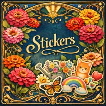 Politically Themed Stickers Collection