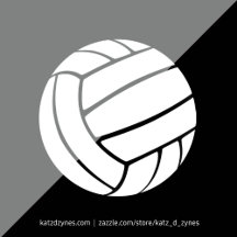 black and gray volleyball team colors gifts