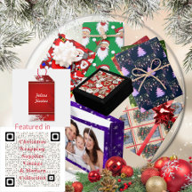 Christmas Wrapping Supplies Vintage & Modern