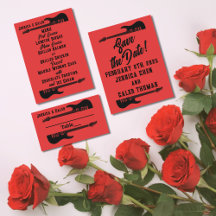 Black-on-Red Heavy Metal