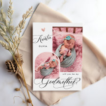 Godparents Proposal Cards & Gifts