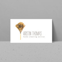 Business Cards for Cleaning Services