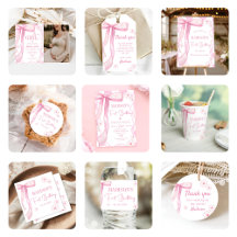 Pink Bow Birthday Collection 2