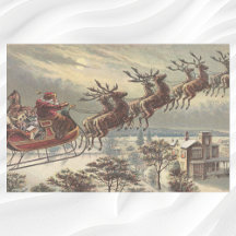 Gift Bags and Tissue Paper with Vintage Christmas 