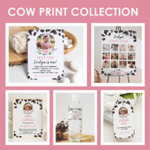 Cow Print Birthday