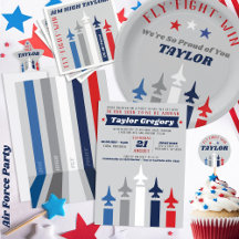 Air Force Jet Planes Military Going Away Party 