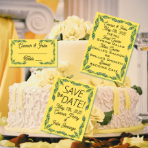 Peacock Feathers Yellow