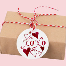 XXOO Hearts Hand-Drawn Valentine Gift Essentials