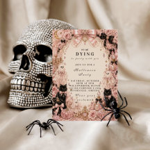 Elegant Pink Halloween Celebration
