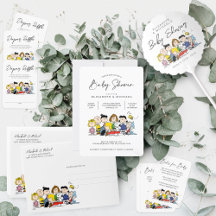 The Peanuts Gang   Baby Shower