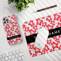 Red Hibiscus, Black Collection