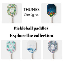 Pickleball paddles and gear