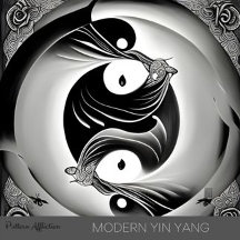 Modern Yin Yang Impressionist