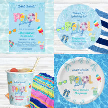 KIDS BIRTHDAY POOL PARTY