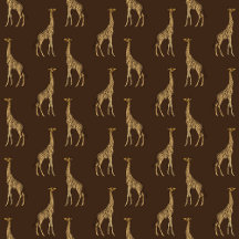 Gold Brown Giraffe Elegant Chic Stylish