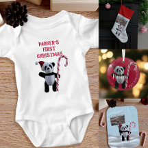First Christmas Panda Bear Gifts