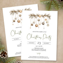 Cozy nature earthy tones watercolor Christmas pack