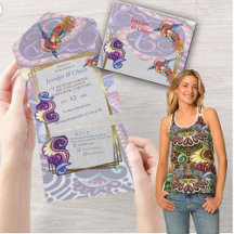 Cheerful Artist Party Doodle Creation