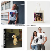 Dogs on Clothing & Gifts